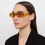 The Attico Mini Marfa Sunglasses in Orange