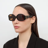 Colapso Special Sunglasses in Black by Jacquemus