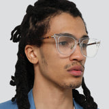 Chrysler Optical D-Frame in Clear (Men's)