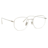 Rohe Angular Optical A Frame in White Gold