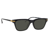 Mae A Cat Eye Sunglasses in Black (Men's)