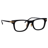 Men's Portico Optical D-Frame in Black (Asian Fit)