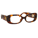 Lola Rectangular Optical Frame in Tortoiseshell