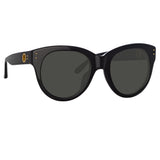 Madi Oversized Sunglasses in Black