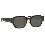 Ramon Rectangular Sunglasses in Black