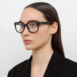 Cedric Rectangular Optical Frames in Black