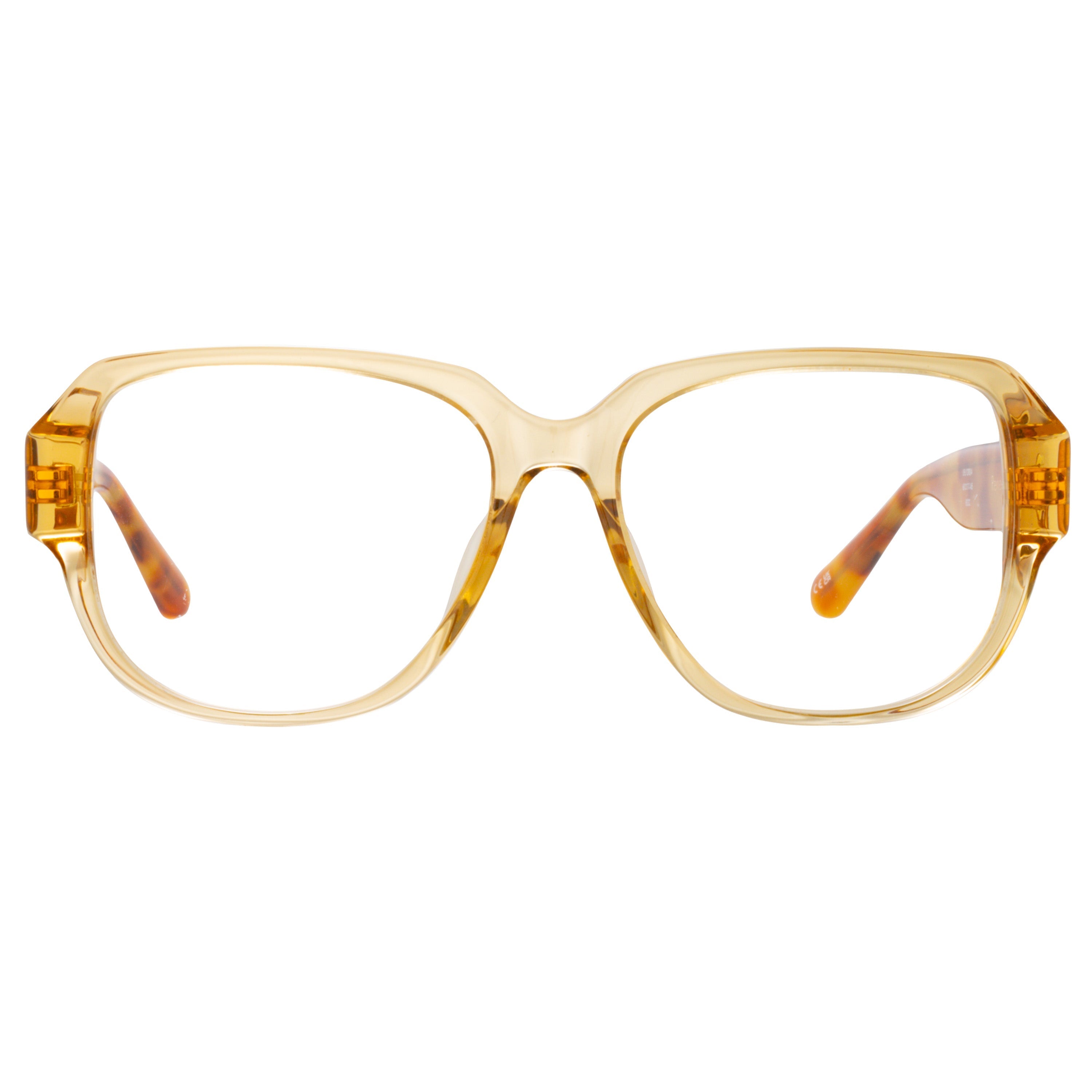 Men's Renee Oversized Optical Frame in Saffron