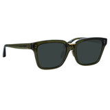 Desiree D-Frame Sunglasses in Green