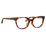 Delphine Cat Eye Optical Frame in Tortoiseshell