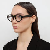 Leon Angular Optical Frame in Black