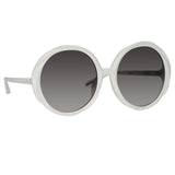 Otavia Oversized Sunglasses in White