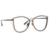 Dinah Cat Eye Optical Frame in Matt Nickel