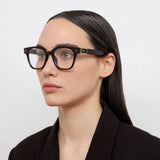 Sanchez Optical D-Frame in Black (Asian Fit)