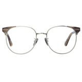 Spence Oval Optical Frame in Grey Horn