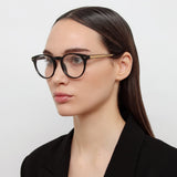 Kaan Oval Optical Frame in Black