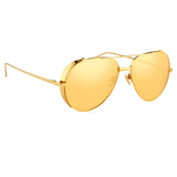 Linda Farrow 426 C1 Aviator Sunglasses