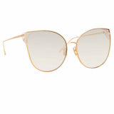 Linda Farrow Flyer C8 Cat Eye Sunglasses