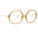 Alona Oversized Optical Frame in Tobacco