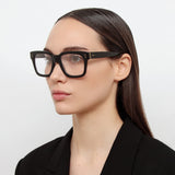 The Max | Optical D-Frame in Black (C1)