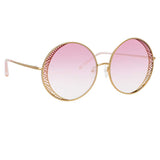 Matthew Williamson Blossom C4 Round Sunglasses