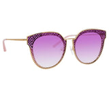 Matthew Williamson Dahlia C5 Oversized Sunglasses