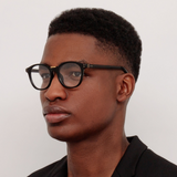 Men's Powell Optical D-Frame in Black