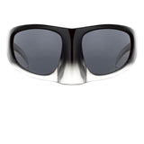 Mask Sunglasses in Clear and Black