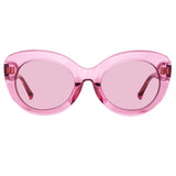 Agnes Cat Eye Sunglasses in Pink