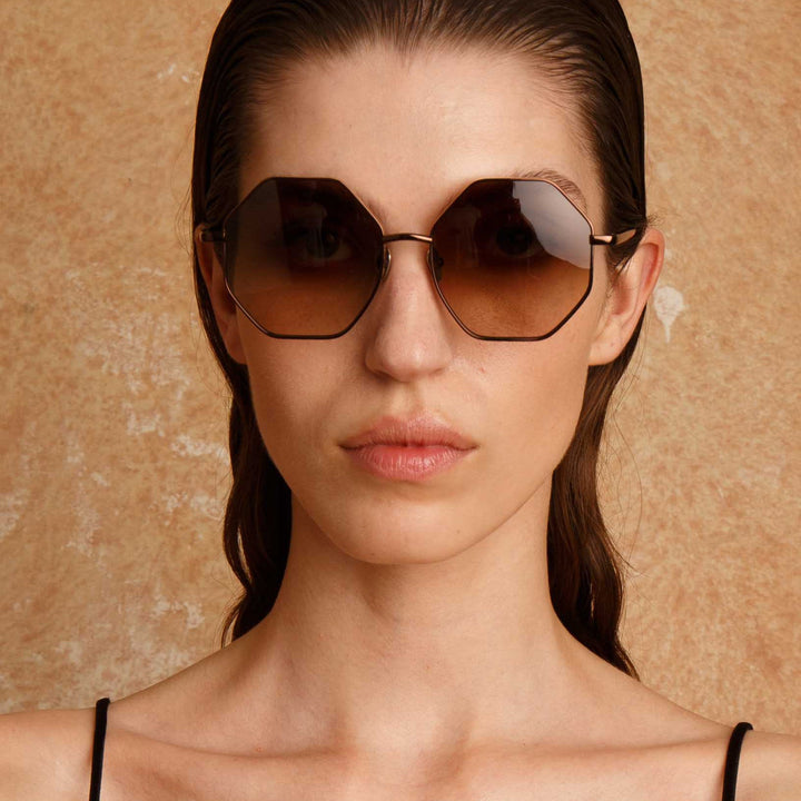 Silver Kamiora Mine metal sunglasses | Marni