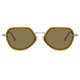 Dries Van Noten 186 C6 Angular Sunglasses
