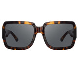 Dries Van Noten Oversized Sunglasses in Tortoiseshell