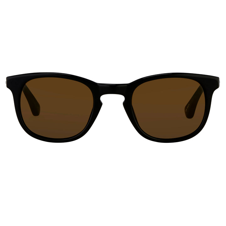 Saint Laurent Sl 98 Shiny Acetate Round Sunglasses in White for Men
