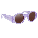 Dries van Noten 98 C12 Round Sunglasses