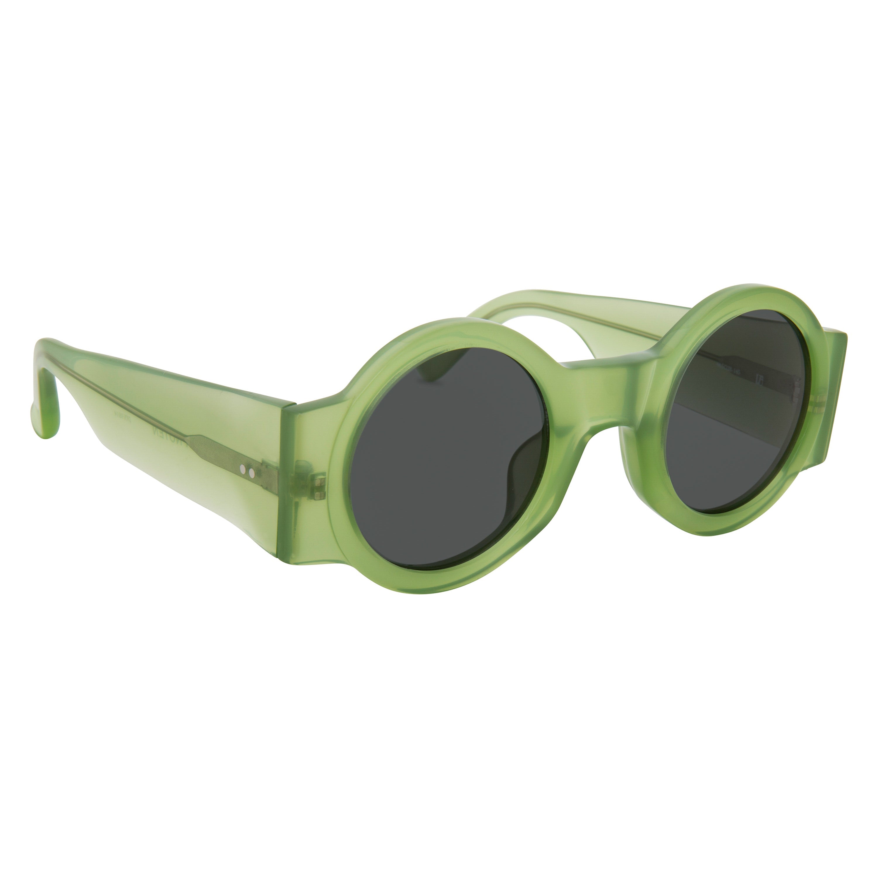 Dries van Noten 98 C14 Round Sunglasses – LINDA FARROW (INT'L)