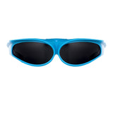 Jeremy Scott Sunviser Sunglasses in Blue