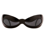 Jeremy Scott Wave Sunglasses in Black
