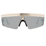 Jeremy Scott Signature Sunglasses in Silver