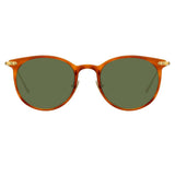Linda Farrow Linear Childs A C13 D-Frame Sunglasses