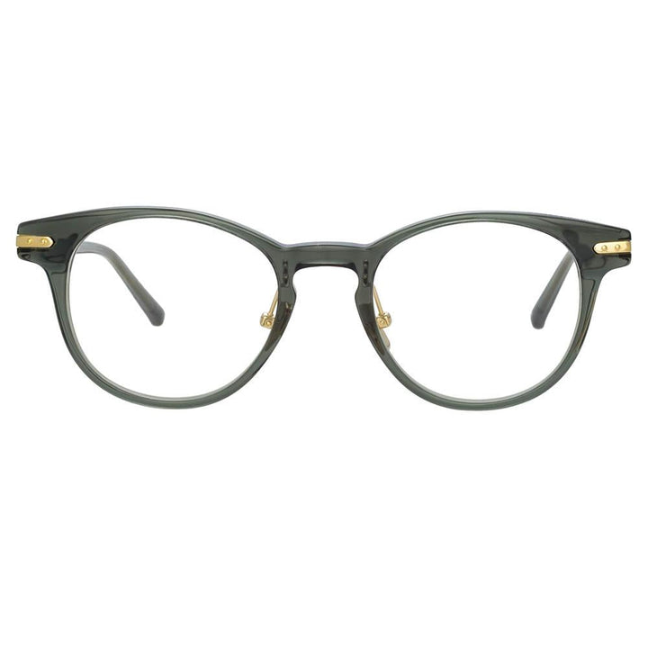 Bay D-Frame Glasses in Green frame by LINDA FARROW Linear – LINDA FARROW  (INT'L)
