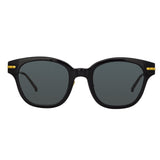 Atkins D-Frame Sunglasses in Black
