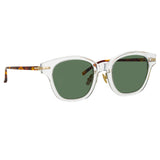 Atkins A D-Frame Sunglasses in Clear