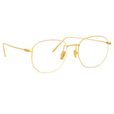 Rohe Angular Optical A Frame in Yellow Gold
