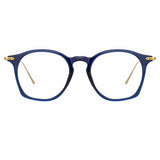 Mila A Square Optical Frame in Navy