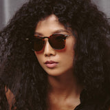 Mila A Square Sunglasses in Tortoiseshell