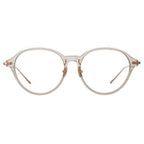 Pearce Oval Optical Frame in Ash (Asian Fit)