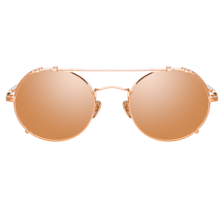 Rectangular Sunglasses with Gold-coloured Metal Frame - Luxury Sunglasses –  Montblanc® CO