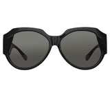 Christie Oversized Sunglasses in Black