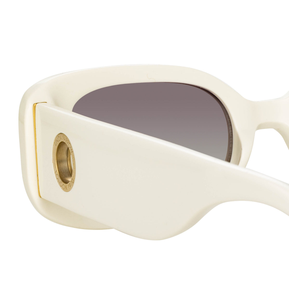 Gucci White/Silver Crystal GG Logo Sunglasses 2807/S - Yoogi's Closet