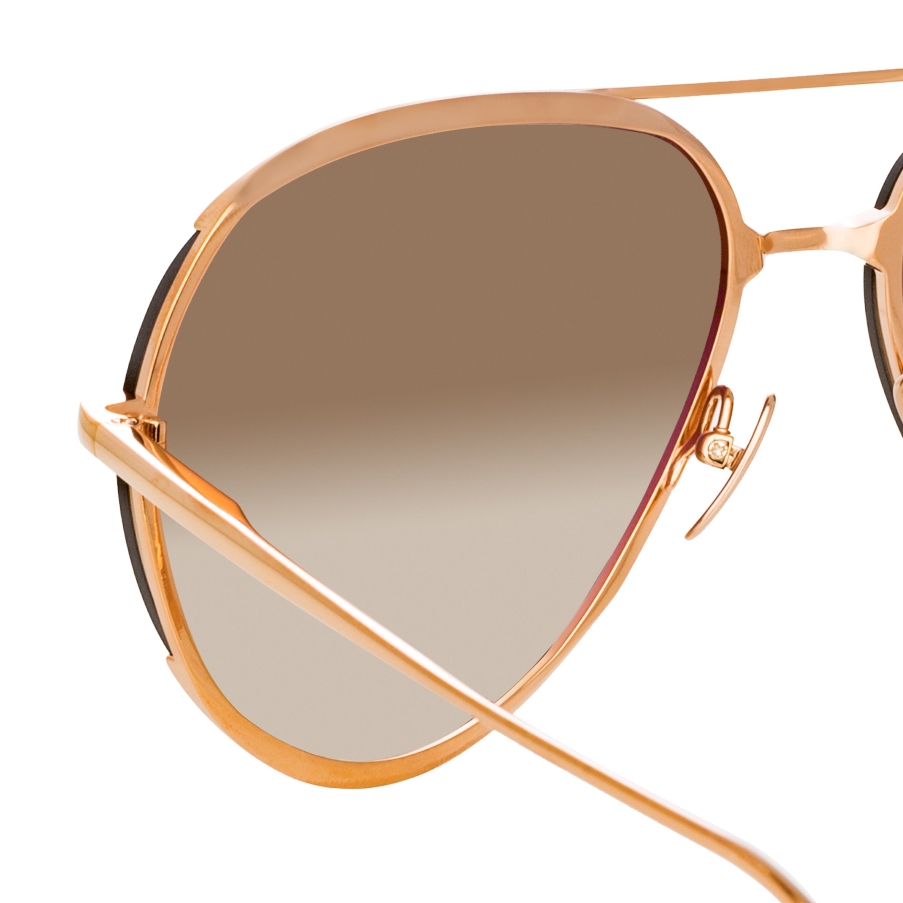 Matt & Nat - Sadie Polarized Aviator Sunglasses Rose Gold/Blue – All Things  Being Eco