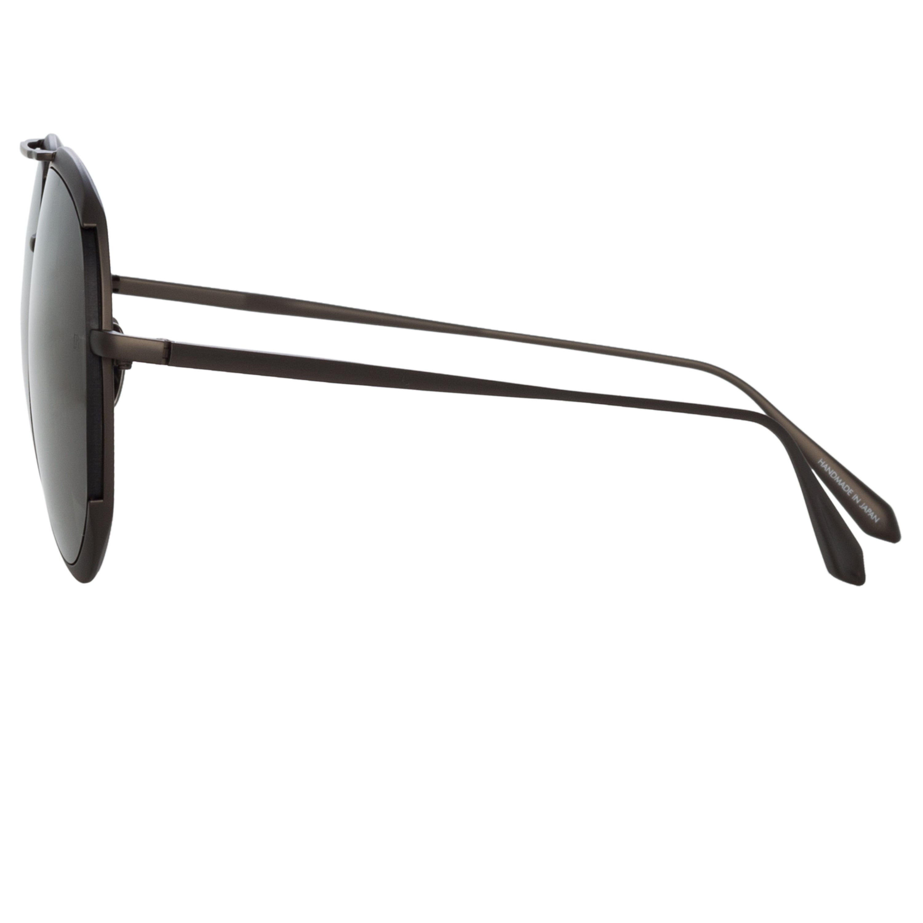 Matisse Aviator Sunglasses in Nickel by LINDA FARROW – LINDA 